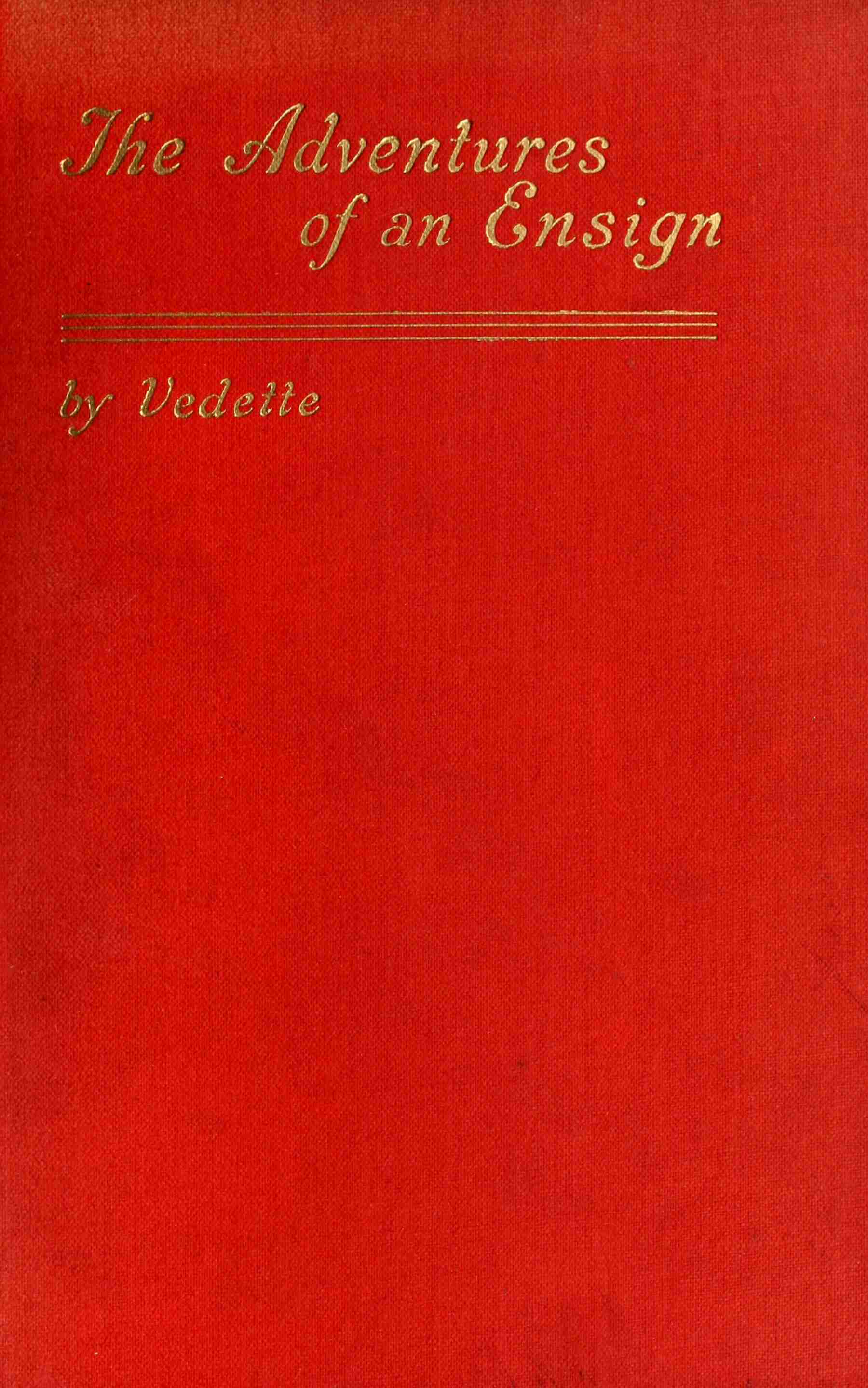 The adventures of an ensign - Valentine Williams